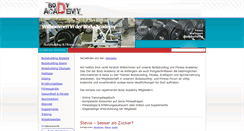 Desktop Screenshot of body-academy.com